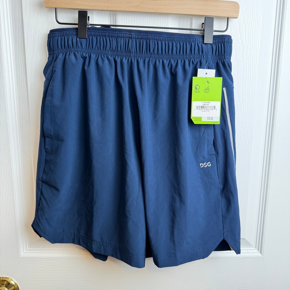 DSG Men 7" Run Short S Blue‎ Athletic Gym Training DAM21202